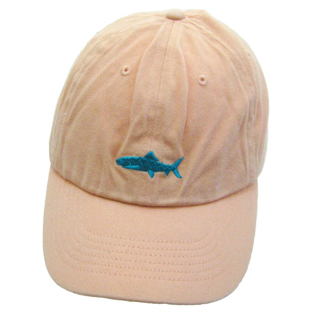 COLUMBIA PFG Men's Salmon Orange Baseball Cap Hat (Adult Adjustable) Cotton